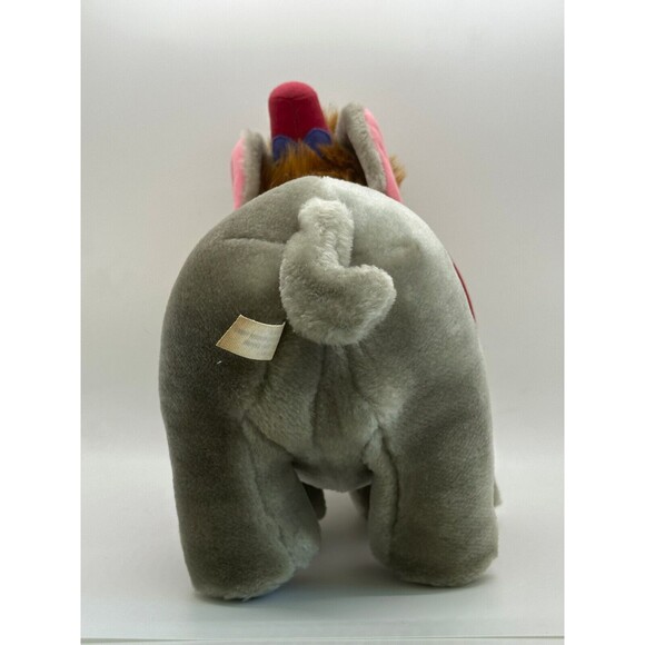 Vintage 1990s Walt Disney's World On Ice Aladdin Abu Elephant Plush Toy WITH TAG - Picture 7 of 9